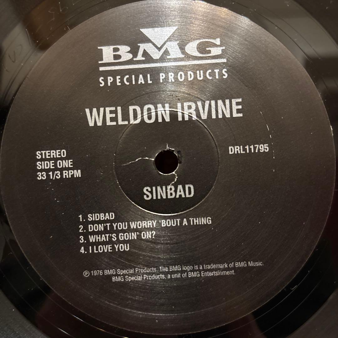 Weldon Irvine Sinbad レコード LP vinyl アナログ
