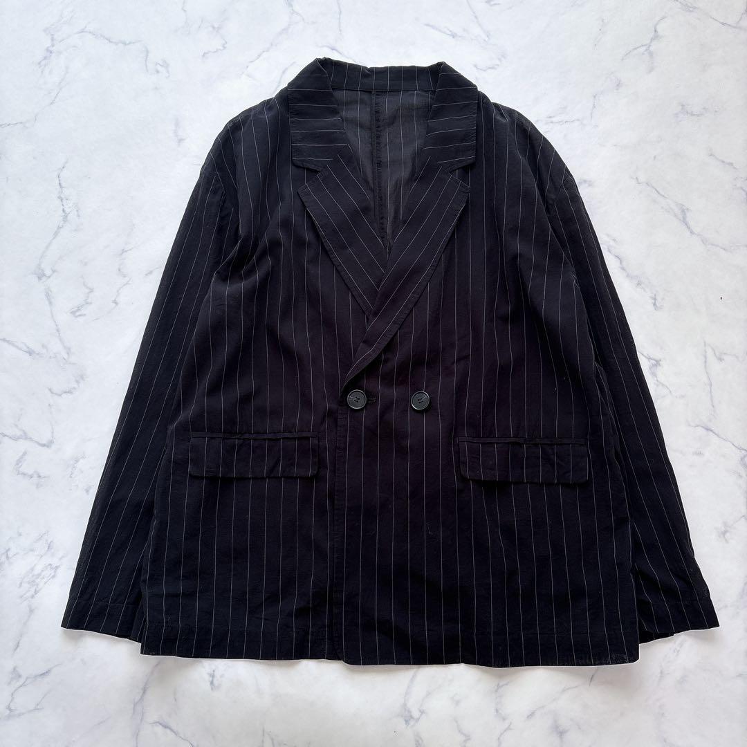 【ジュンちゃん】スピックアンドスパン シアー オーガンジー ジャケット 黒