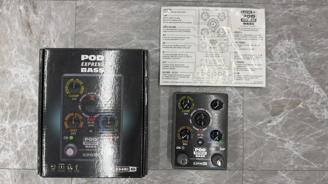 ベース LINE 6 POD EXPRESS BASS