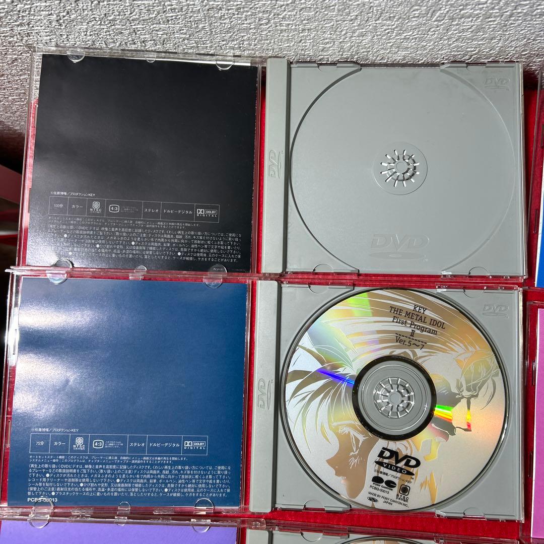 KEY THE L IDOL DVD 全6巻セット　帯付き　訳あり
