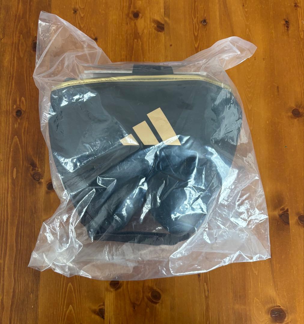【adidas】ボクシング ヘッドギア Lサイズ 黒/金