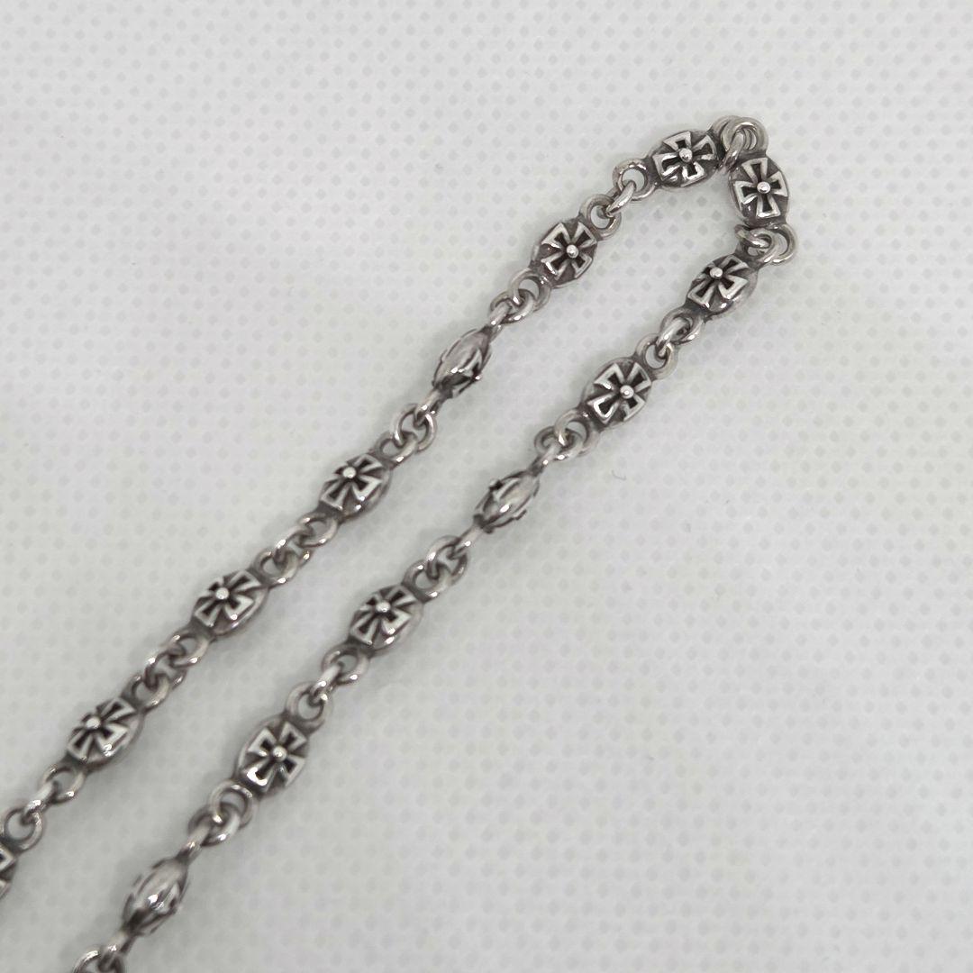 Justin Davis TINY CROSS チェーン いぶし 50cm