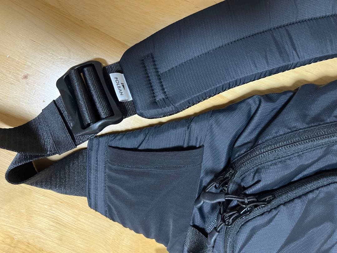 《明日まで値下げ出品》POLBAN ヒップシート リップストップブラック