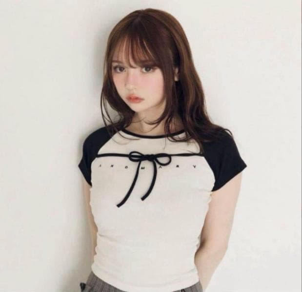 新品未使用 andmary Alma ribbon人気完売アイテム トップス