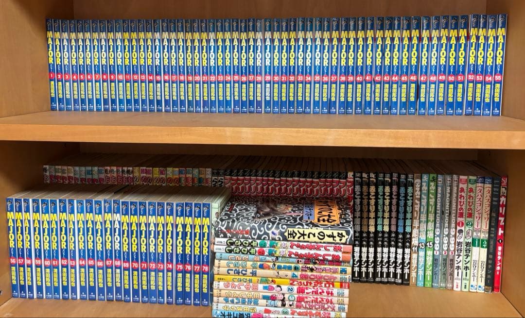 MAJOR 78巻 & MVPカラーイラスト集 全巻セット　満田拓也　少年漫画
