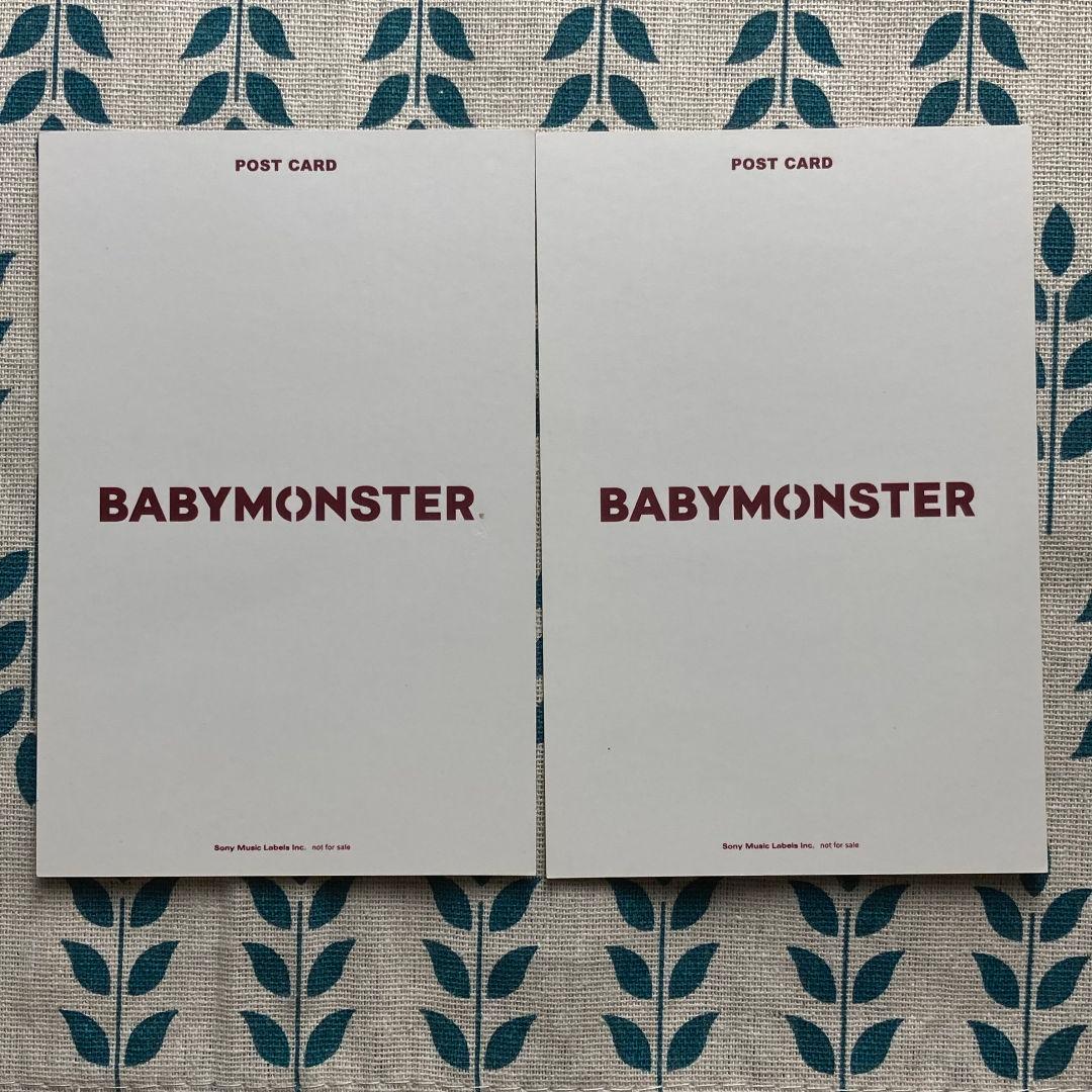 ルカ BABYMONSTER ベビモン B賞 5/11/12 ポストカード