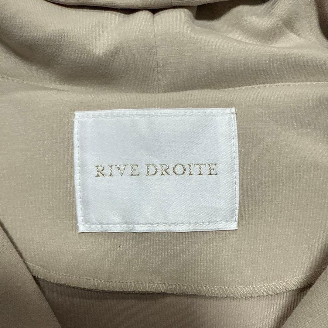新品タグ付☆ RIVE DROITE ダンボールZIPコート　ベージュ