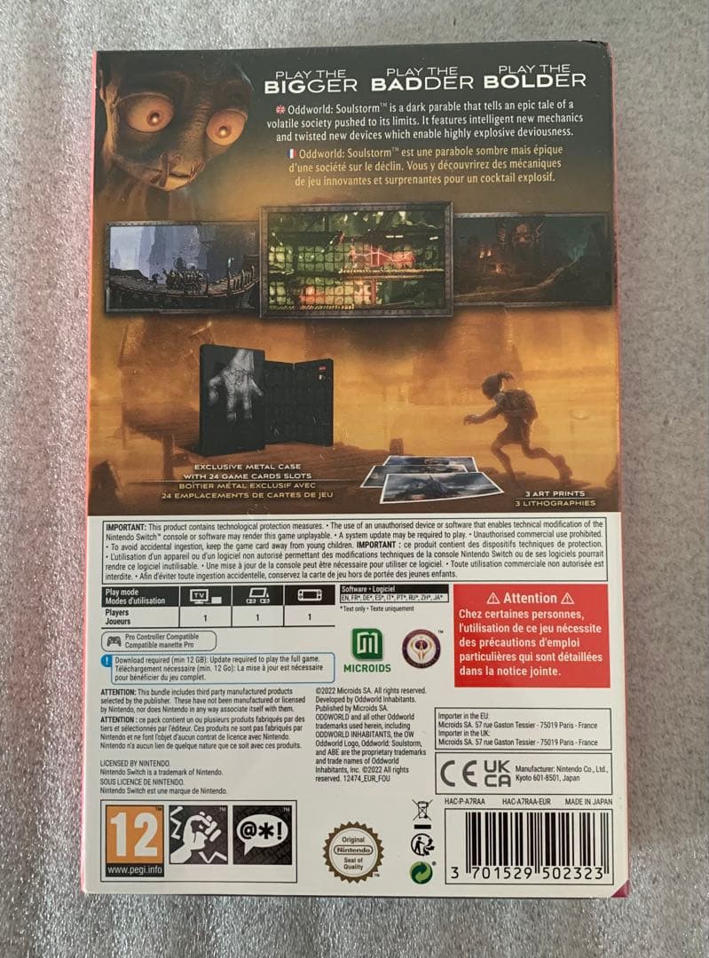 (未使用) Oddworld Soulstorm Special Edition