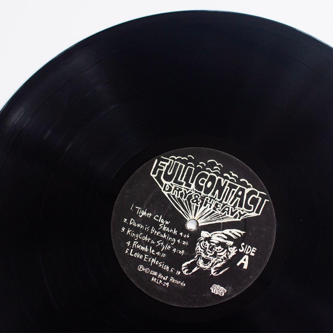 激レア盤 DRY & HEAVY / FULL CONTACT LP レコード