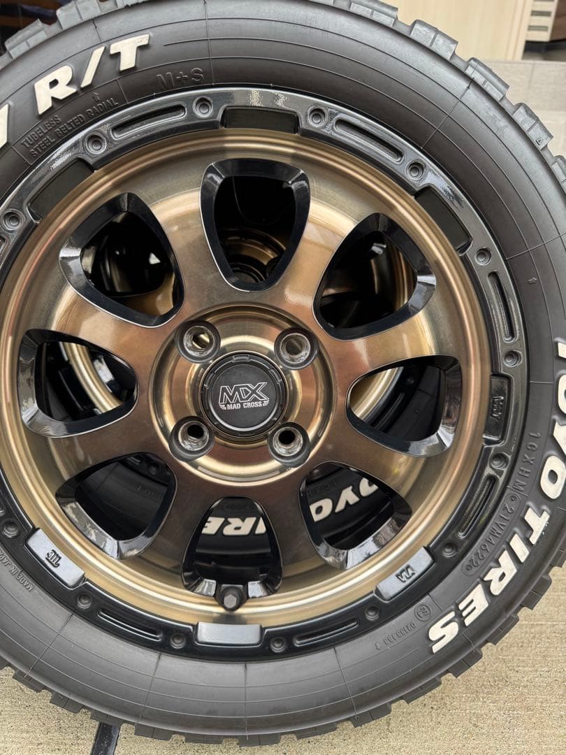 マッドクロス グレイス BRC/BK 15インチ 4.5J 4H100 ナット付