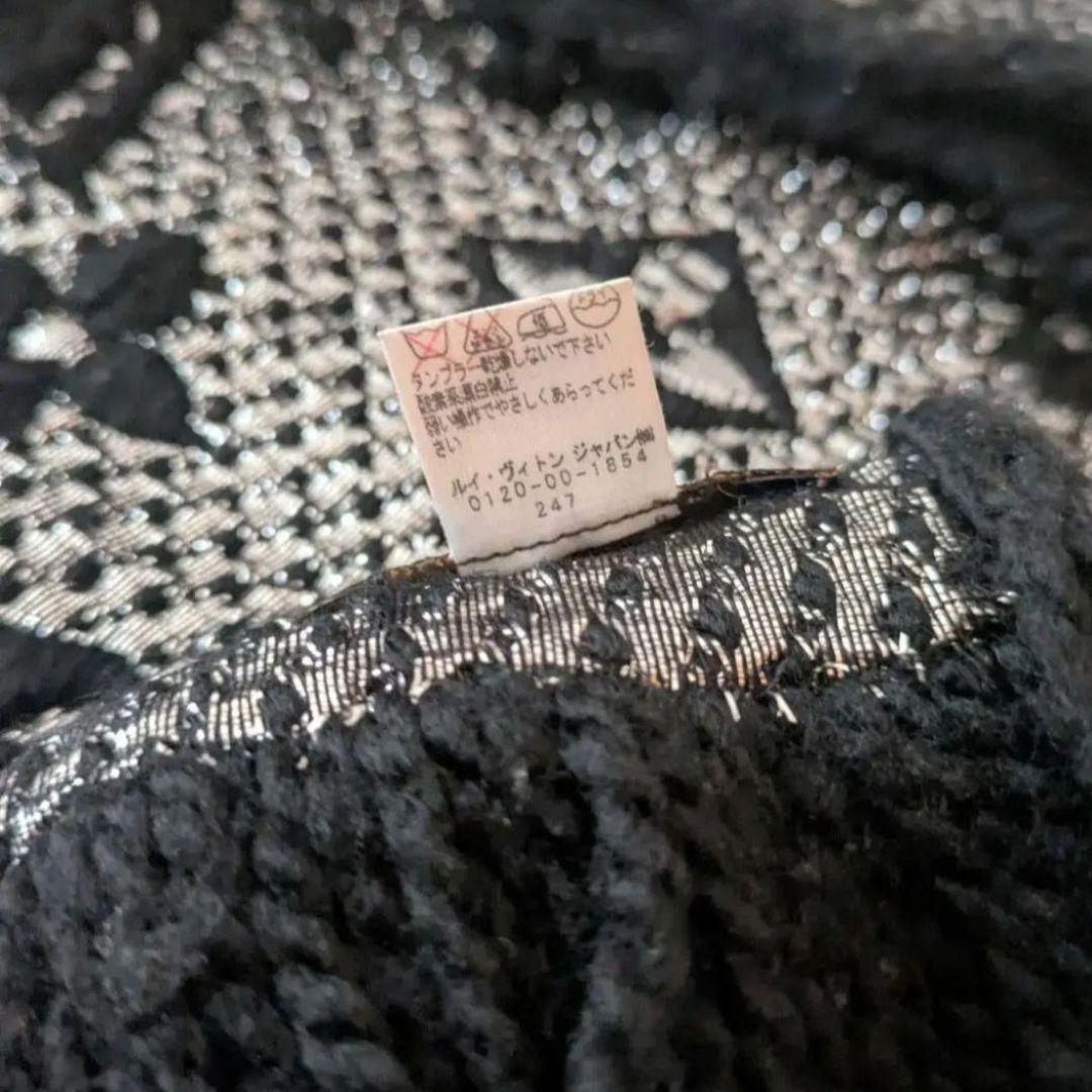 ルイヴィトン・ロゴマニアシャインマフラー国内正規品♪