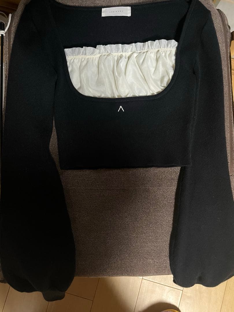 トップス andmary Mew frill tops