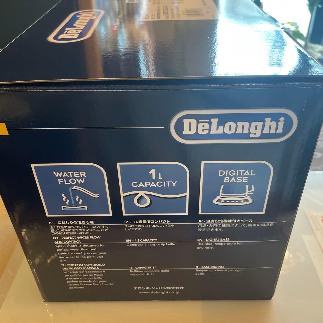 DeLonghi デロンギ 電気ケトル アイコナ KBOE1230J-GY