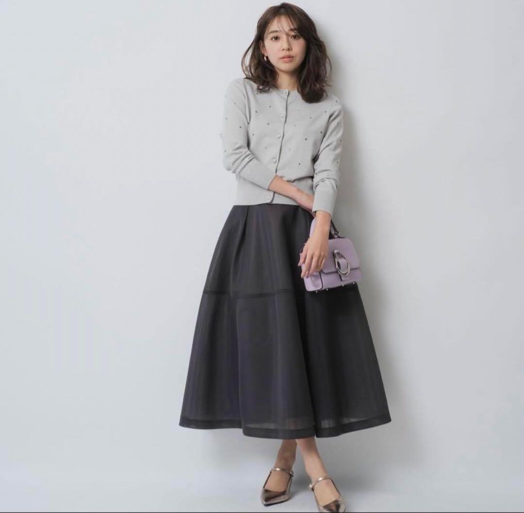 【極美品】シアーフォルムスカート　ジャスグリッティー　0サイズ