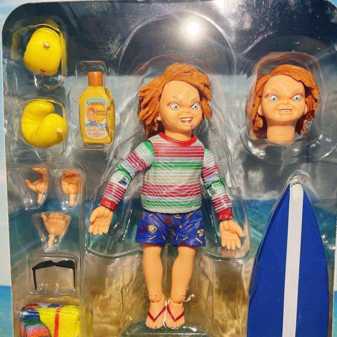 新品　NECA Chucky チャッキー　サーフズアップ　ネカ　フィギュア