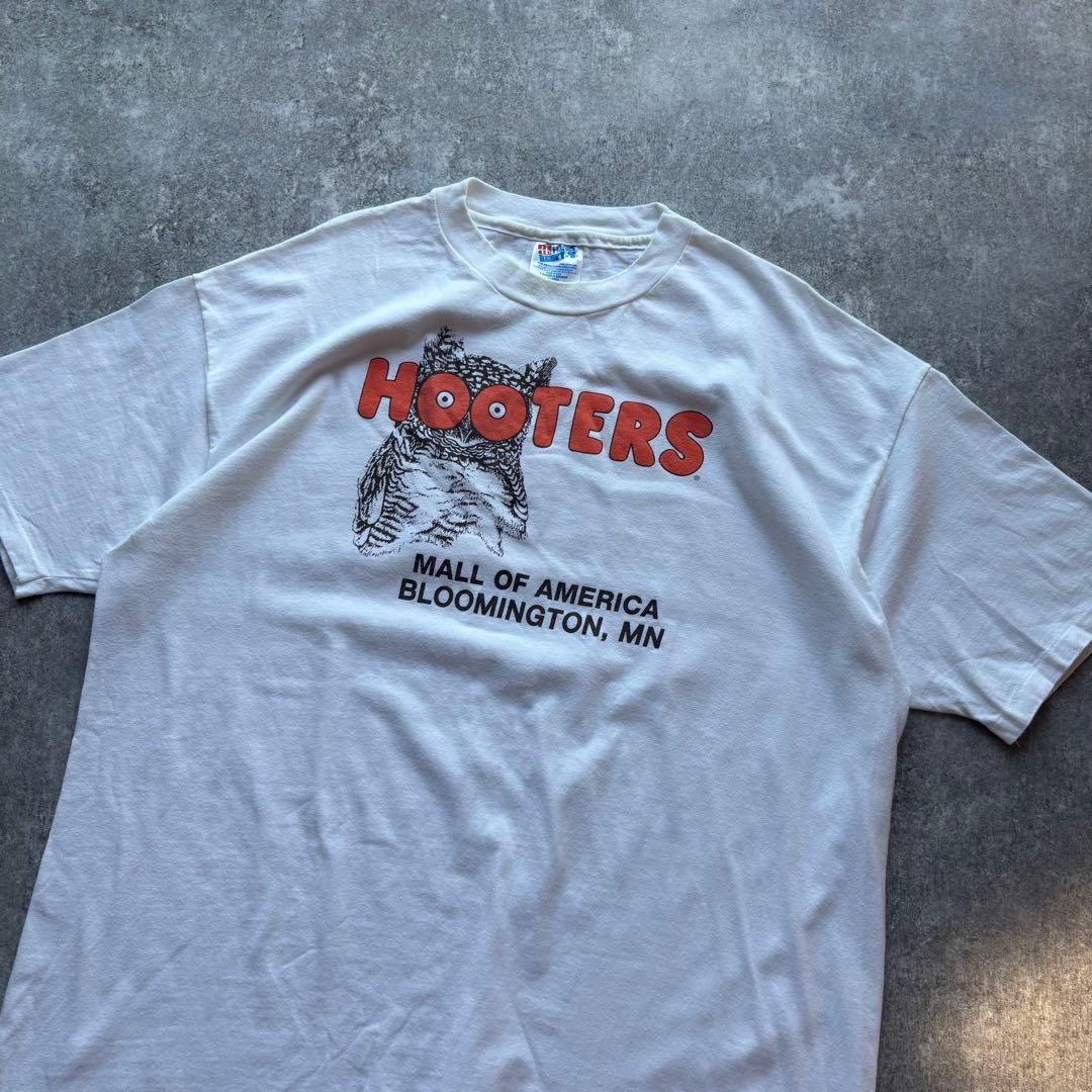 90s usa製 Hanes ヘインズ　ヴィンテージ　両面プリント　フーターズ