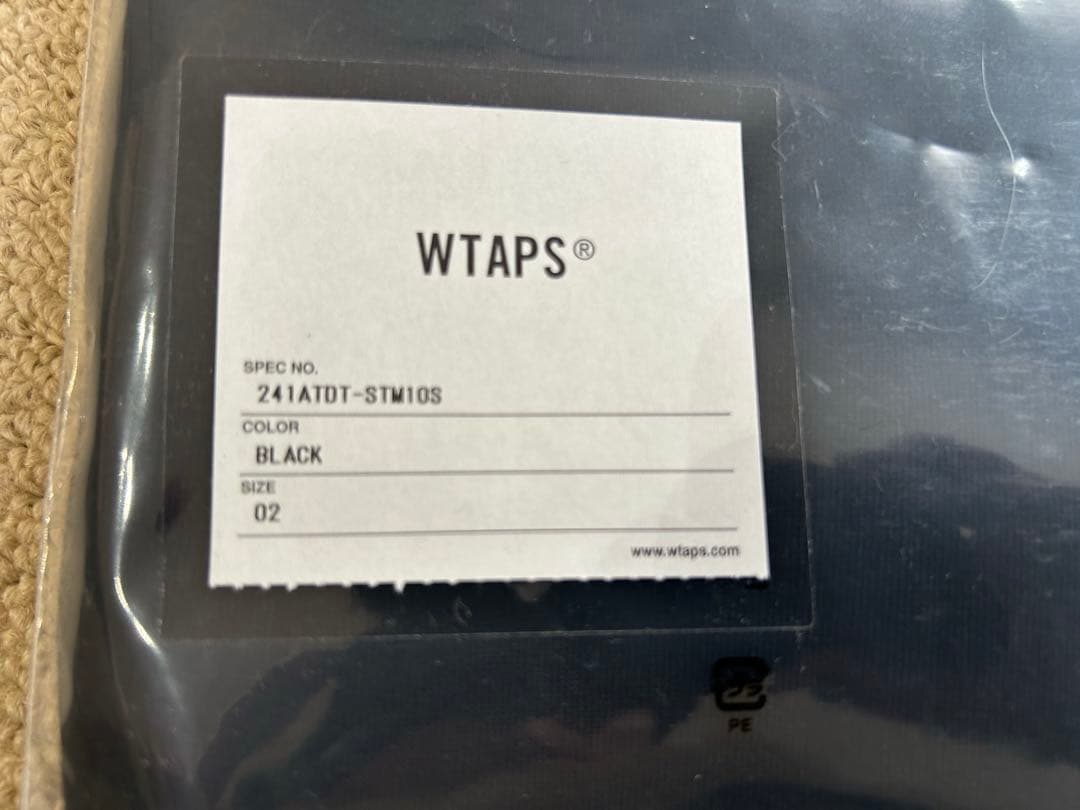 WTAPS ブラック Tシャツ size2