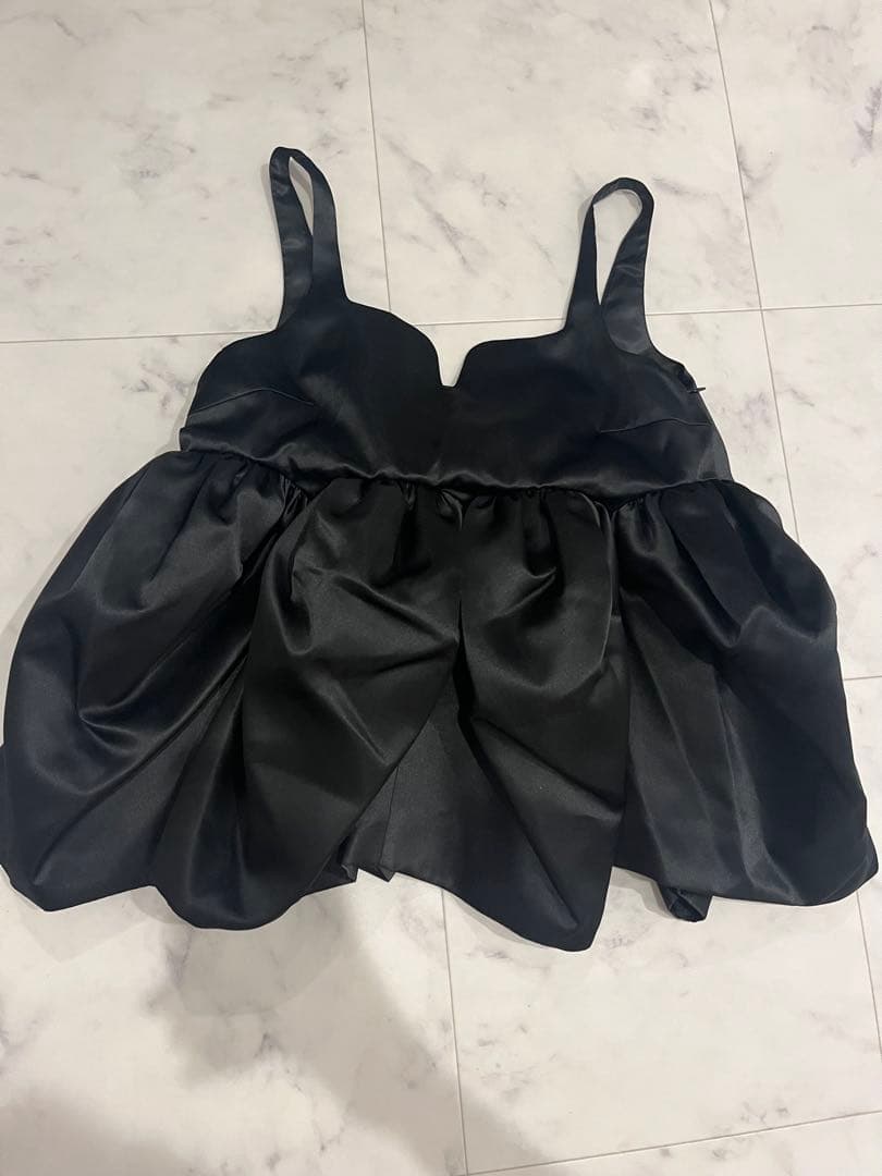Bibiy bianca top ブラック　ビスチェ　キャミソール