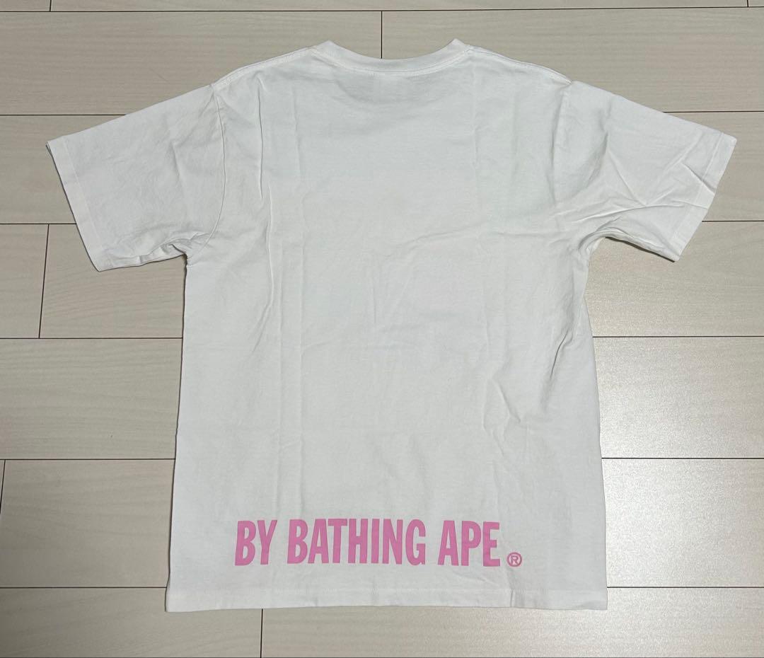 ABC CAMO APE FACE STA TEE ピンク　Mサイズ