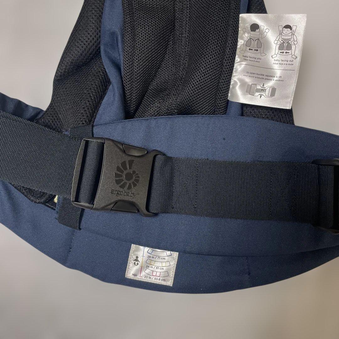 未使用　ergobaby Omni 360 抱っこ紐 エルゴ ネイビー　メッシュ