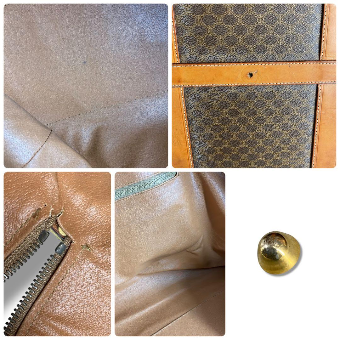 バッグ Vintage Celine Macadam Boston Bag
