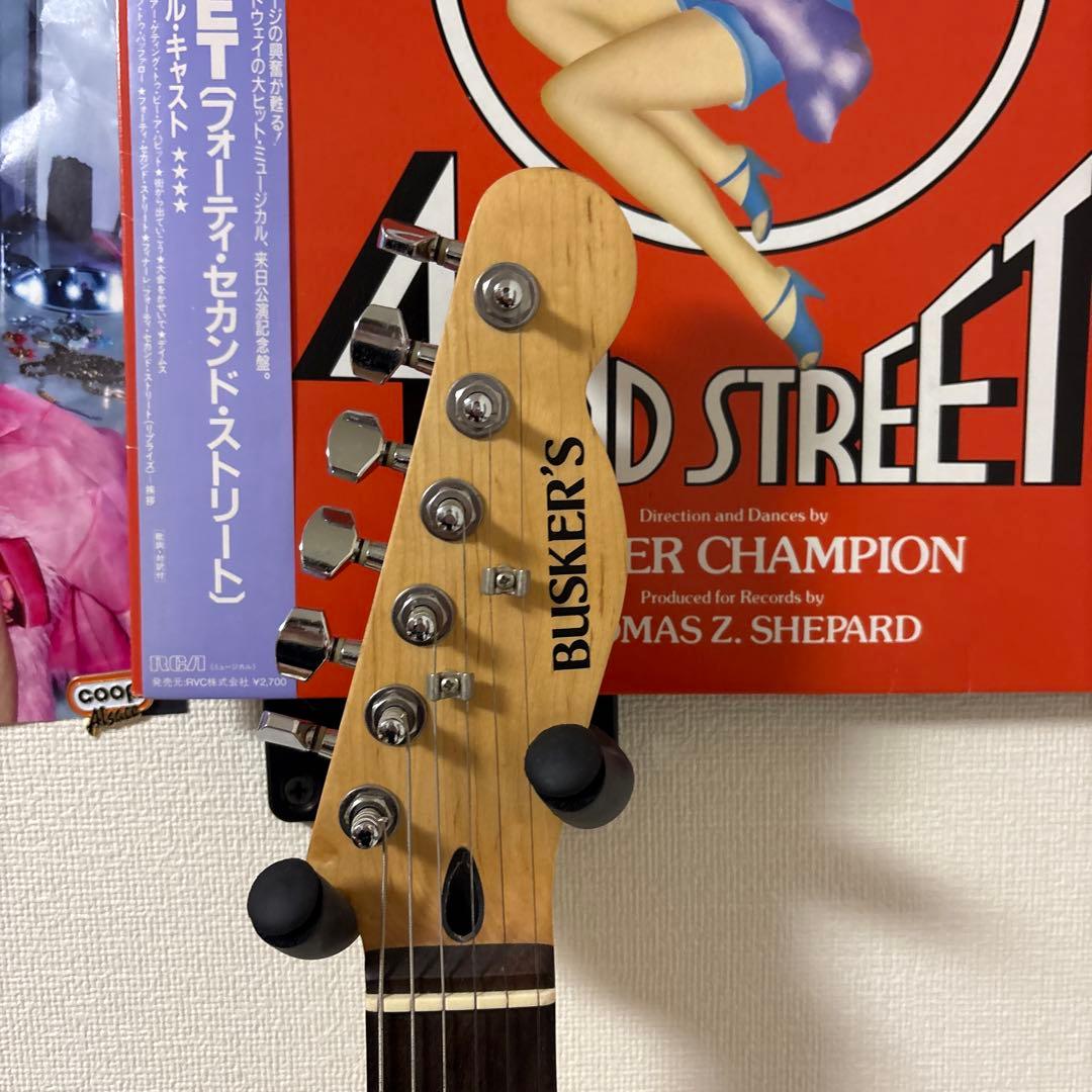 ペ*ン様 BUSKER'S エレキギター レッド