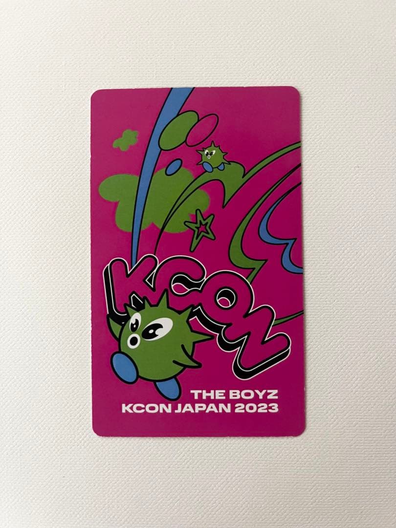 THE BOYZ KCON cafe 特典 トレカ ヨンフン ドボ 購入特典