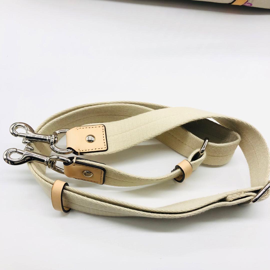 コーチ　2WAY ボストンバッグ　F77377 花柄　シグネチャー　美品