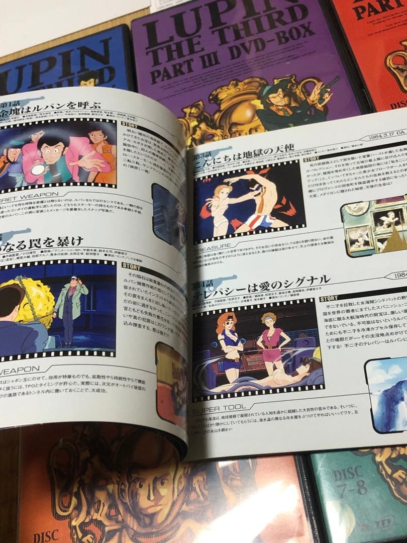 LUPIN THE THIRD PARTⅢ　TV　第三シリーズ　DVD-BOX