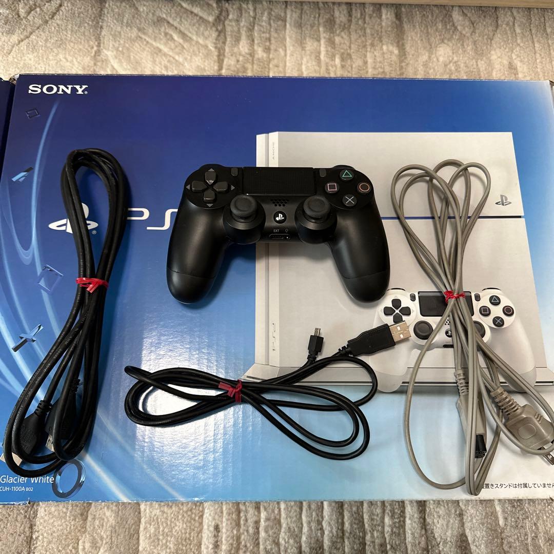 PS4　本体　プレステ4　ホワイト 500GB