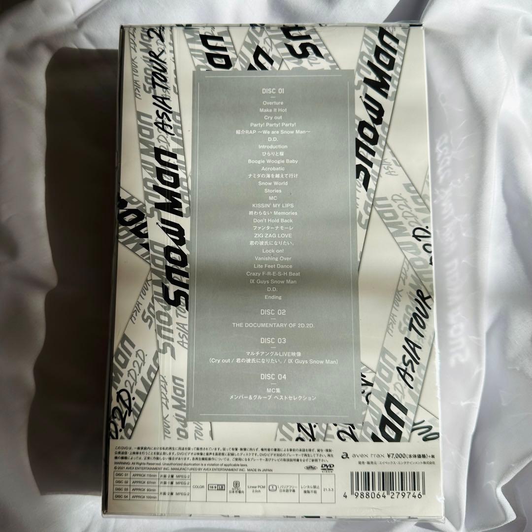  Man ASIA TOUR 2D.2D.【初回盤】DVD