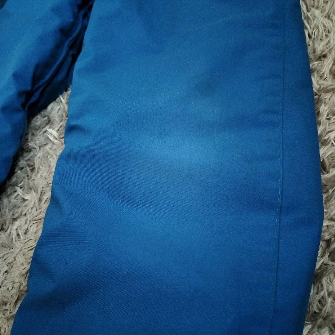 montbell スノーウェア 110cm 青 ★クリーニングタグ付き★