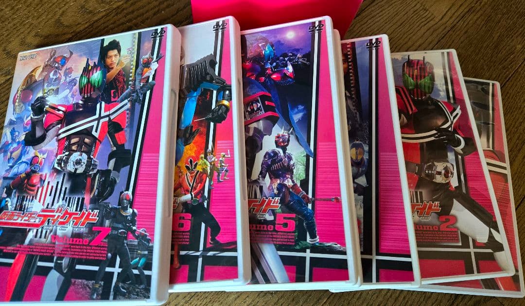 仮面ライダー ディケイドDVD ボックスセット 1-7