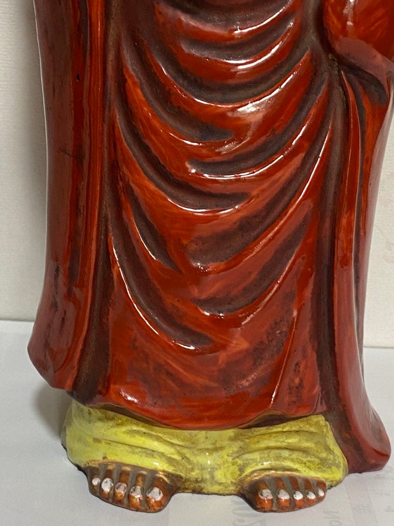 ♦️達磨大師 置物 飾り 明治時代 開運 縁起物 古玩 古美術品 骨董品