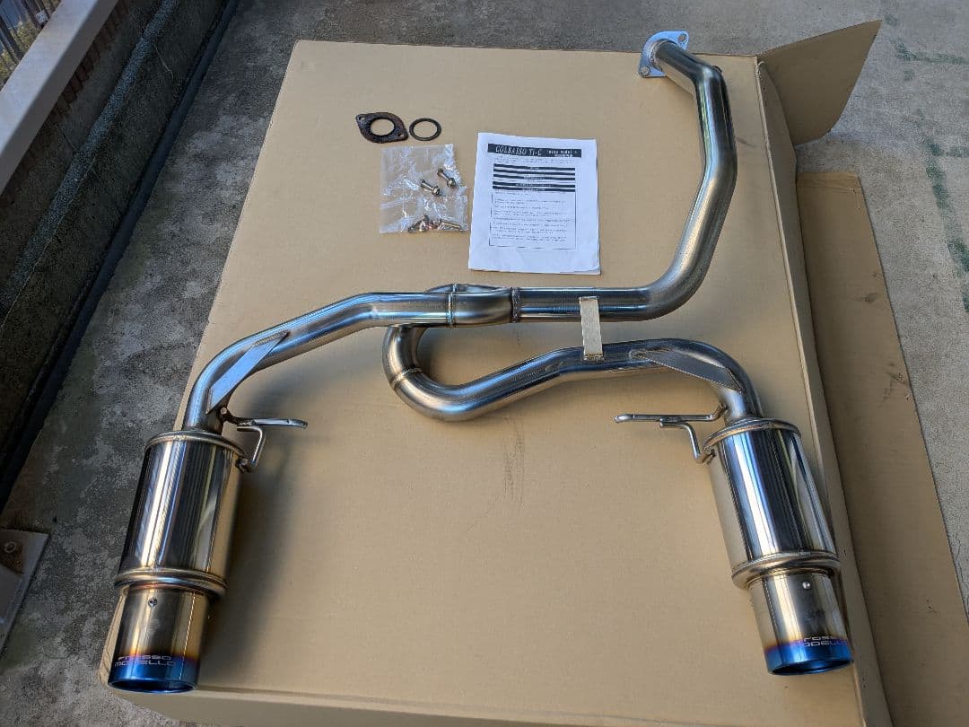 ロッソモデロ COLBASSO Ti-C マフラー コペンGR