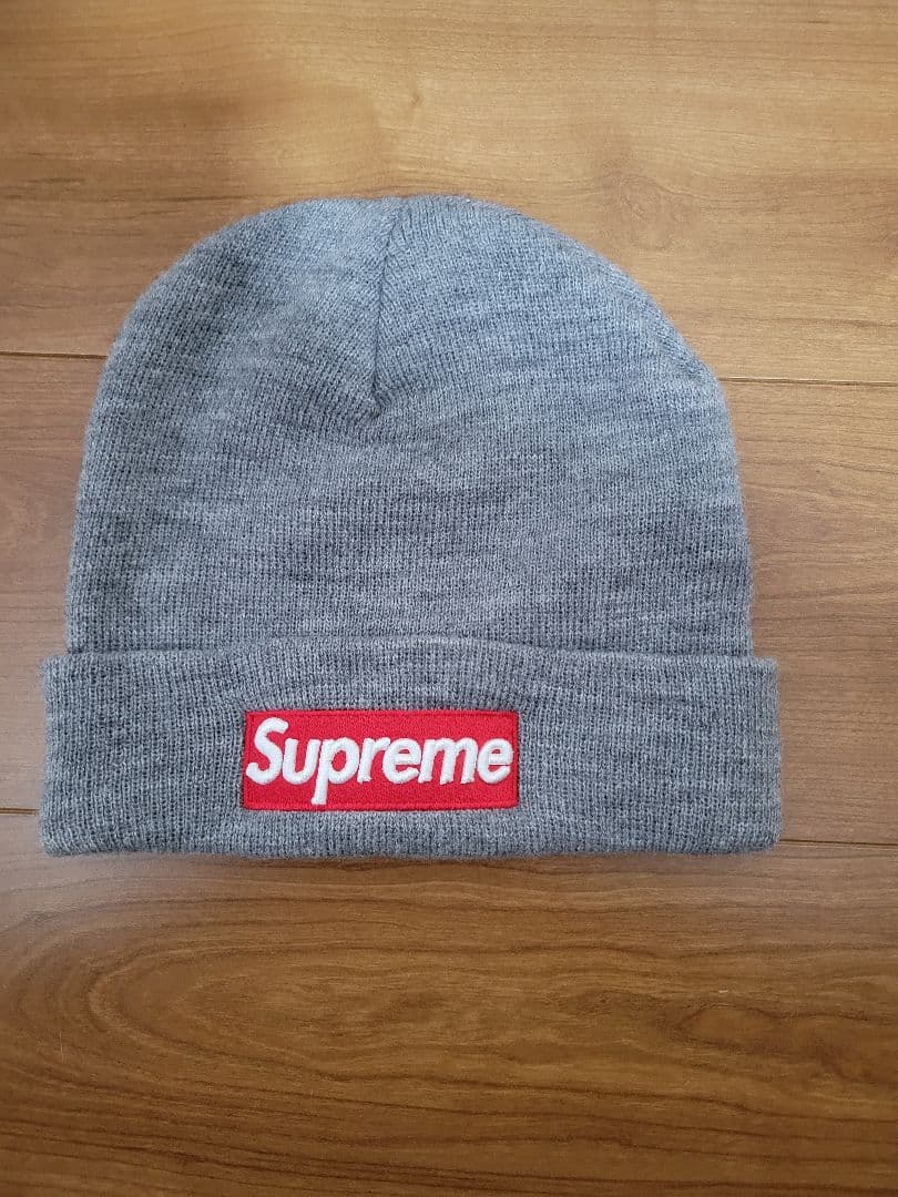 シュプリーム Supreme ニット帽 グレー レプリカ