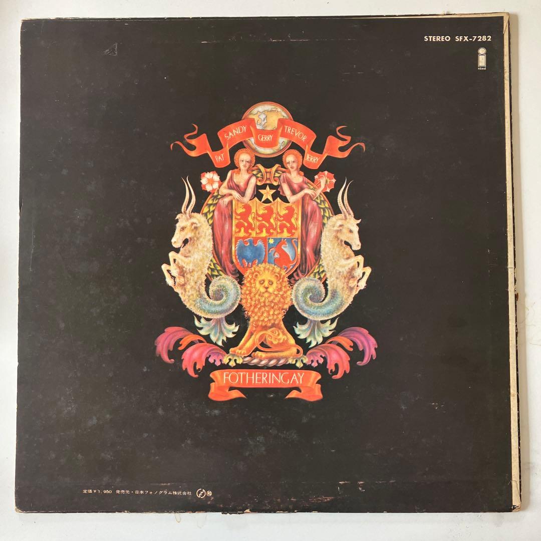 国内盤 Fotheringay featuring Sandy Denny LP