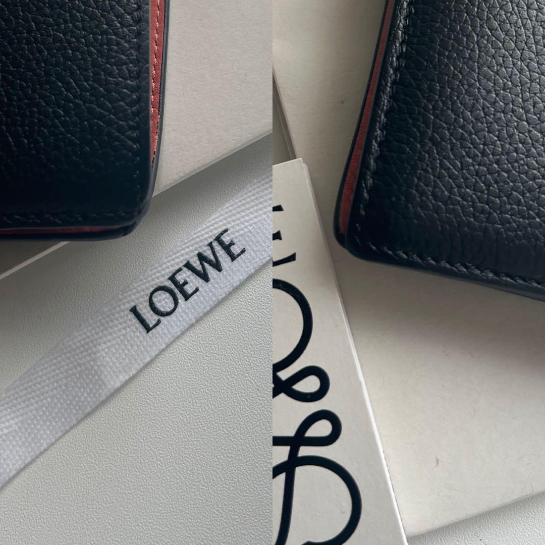 229 極上美品 LOEWE ロエベ 2つ折り財布
