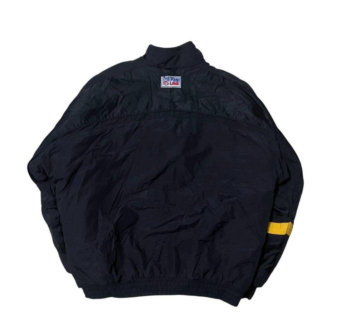 NIKEナイキNFLスティーラーズ中綿ジャケット90s刺繍ヴィンテージ