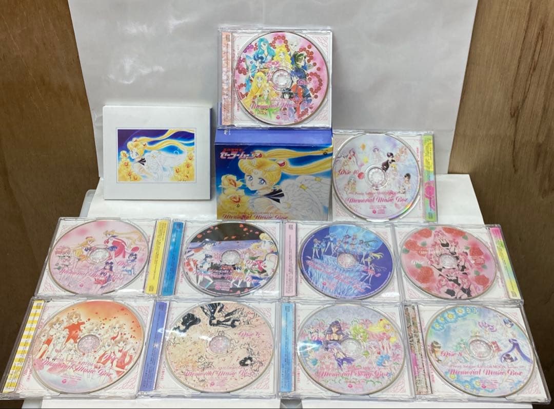 希少 美品 美少女戦士セーラームーンCDメモリアル ミュージック＆ソングボックス