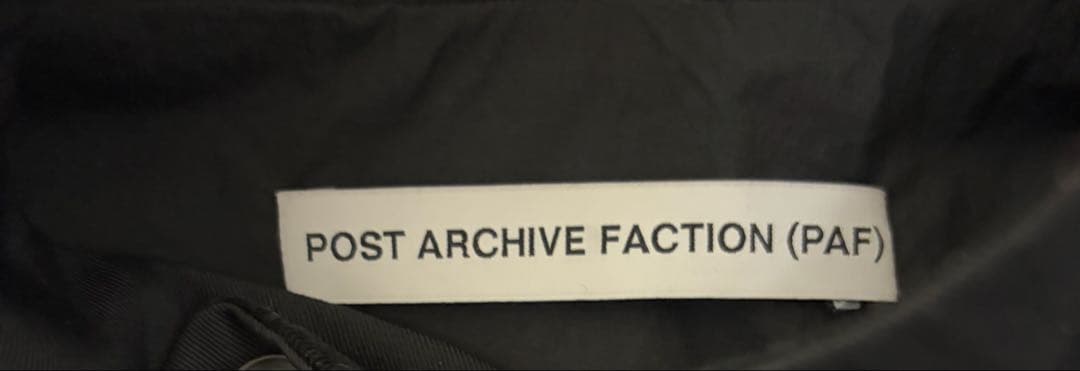ジャケット・アウター POST ARCHIVE FACTION 8.0 BOMBER PAF