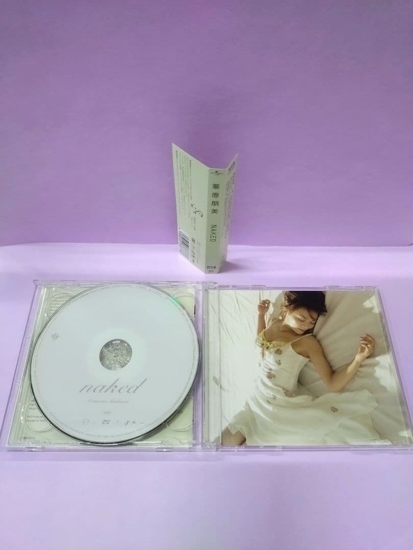 直筆サイン入り DVD付 華原朋美 / NAKED～初回限定盤