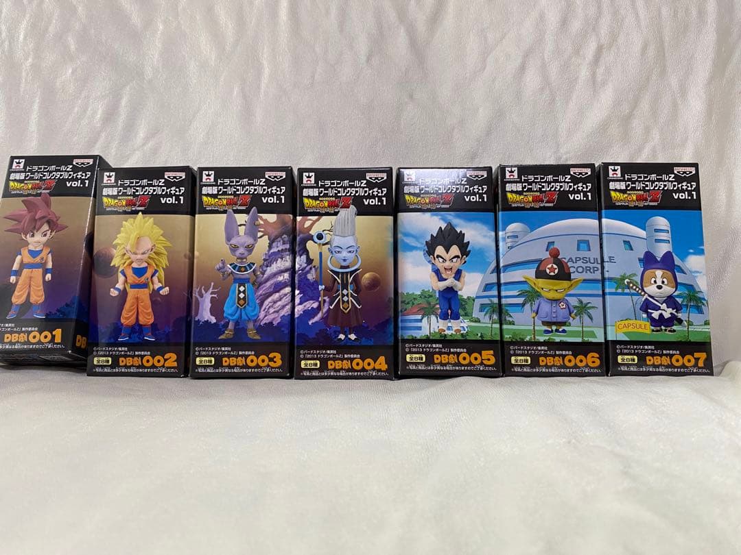 【未開封】ワーコレ　ドラゴンボールZ 劇場版　フルセット　おまけ付き