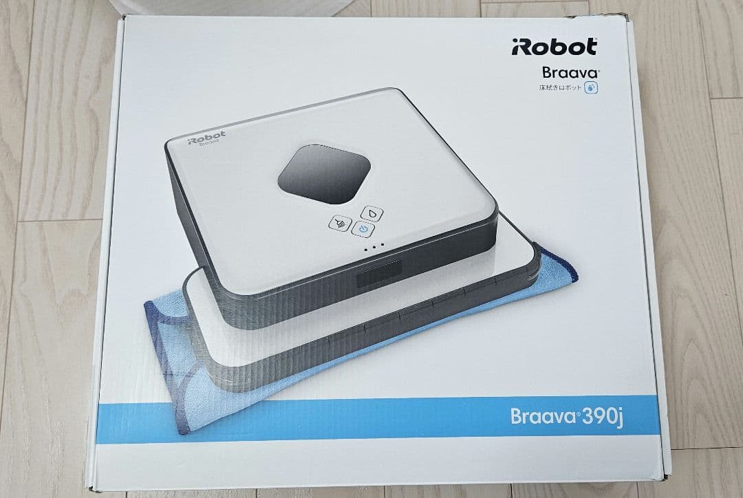 【動作確認済】iRobot ブラーバ 390j フルセット クロス等未使用品多数