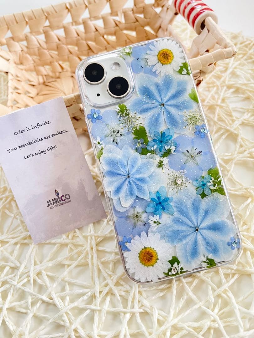 押し花スマホケース　専用