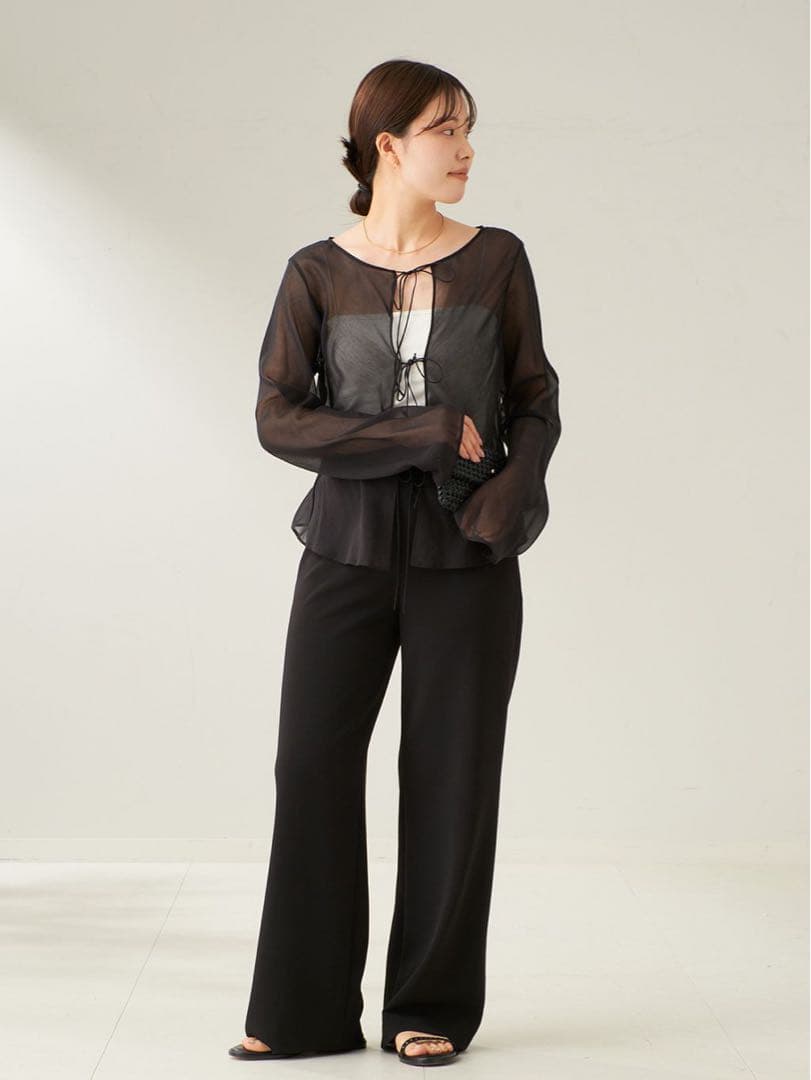 plage プラージュ　short top ショートトップ　白黒セット