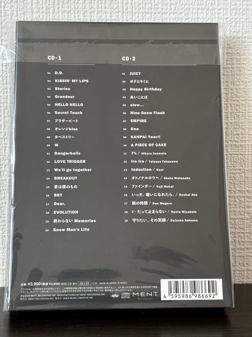 【3日間値下中！】 Man THE BEST 2020-2025 3形態