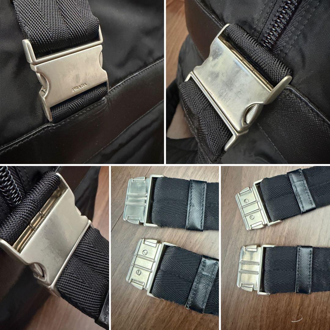 PRADAプラダナイロンボストンバッグ90sVELA 黒ギャランティカード有