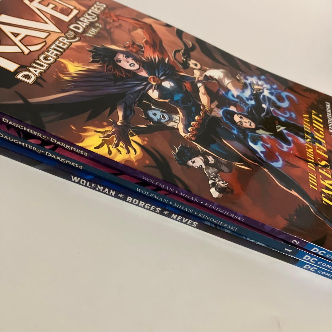アメコミ・英語　3冊セット　レイブン　RAVEN