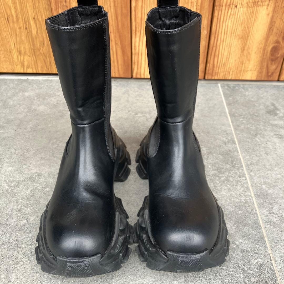 STUDIOUS ステュディオス　Track Sole Short Boots